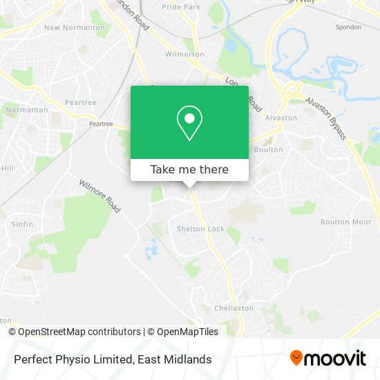 Perfect Physio Limited map