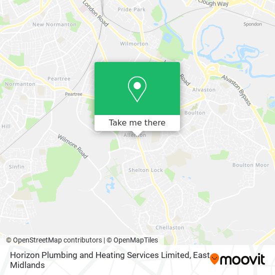 Horizon Plumbing and Heating Services Limited map
