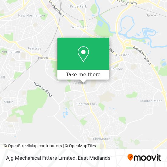 Ajg Mechanical Fitters Limited map