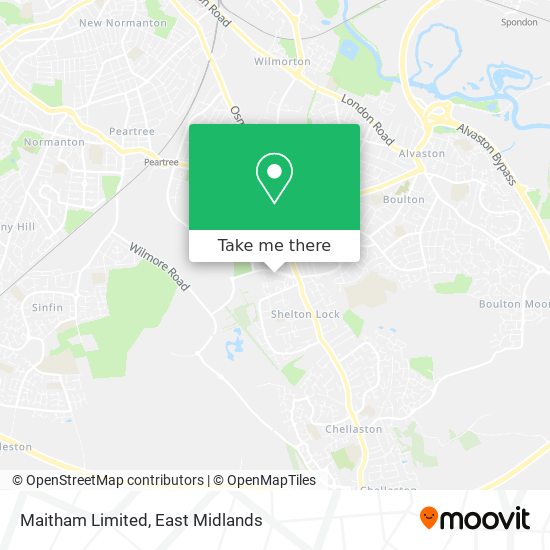 Maitham Limited map