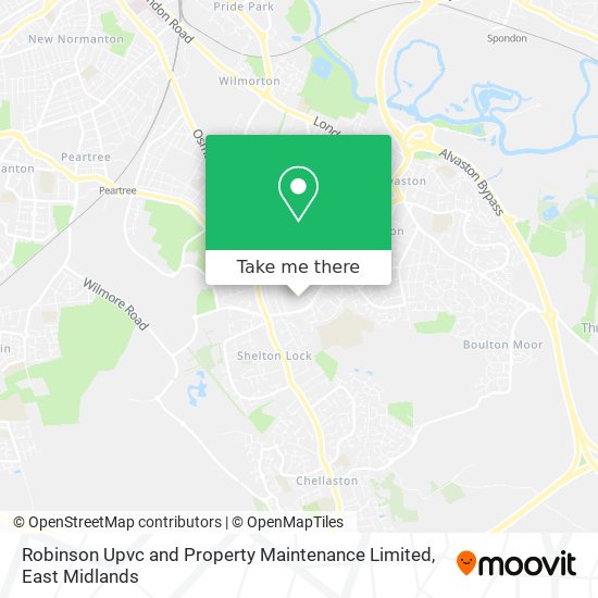 Robinson Upvc and Property Maintenance Limited map