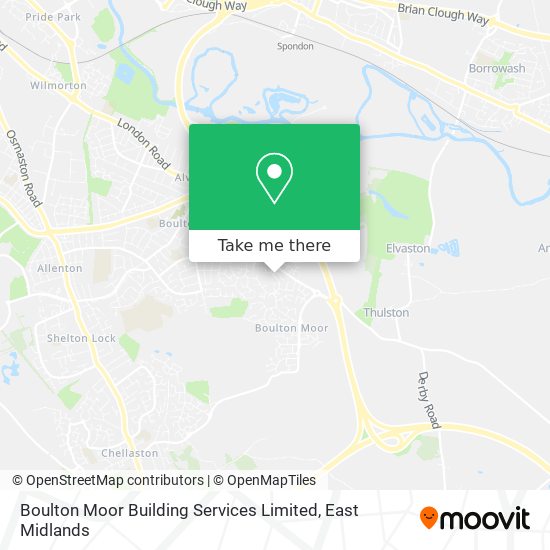 Boulton Moor Building Services Limited map
