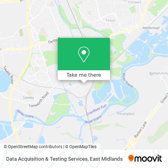 Data Acquisition & Testing Services map