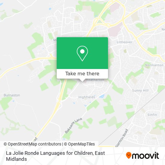 La Jolie Ronde Languages for Children map