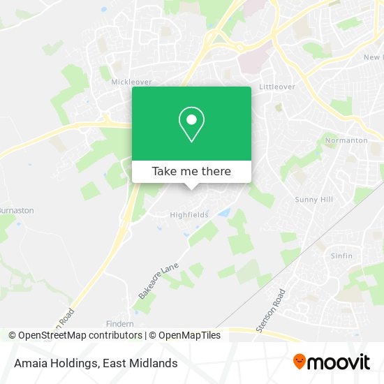 Amaia Holdings map