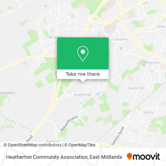 Heatherton Community Association map