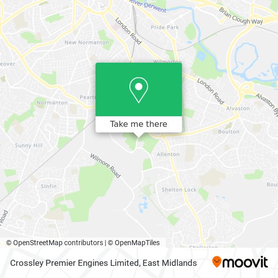 Crossley Premier Engines Limited map