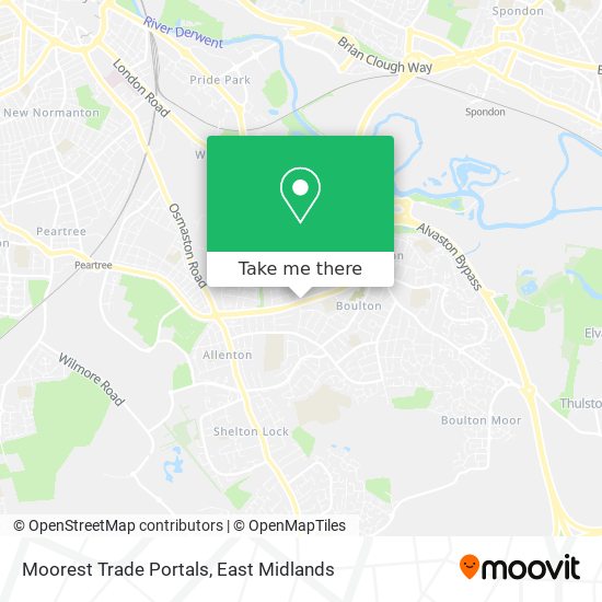 Moorest Trade Portals map