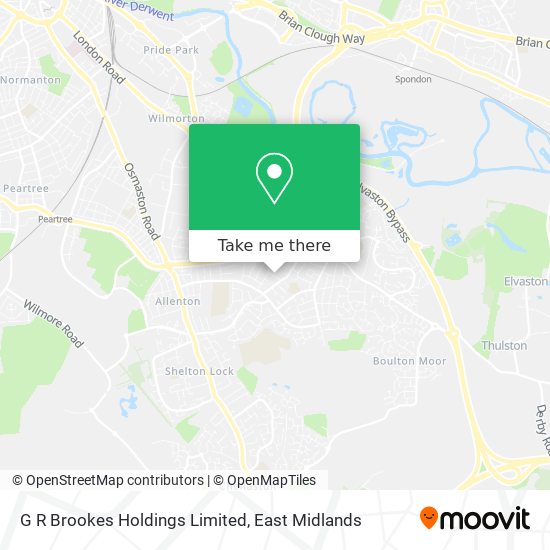 G R Brookes Holdings Limited map