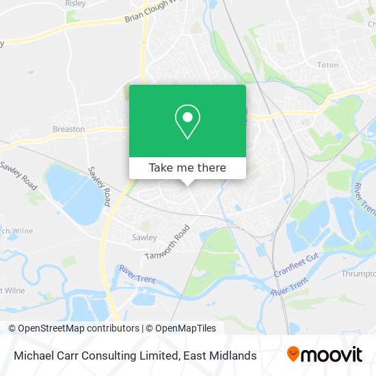 Michael Carr Consulting Limited map