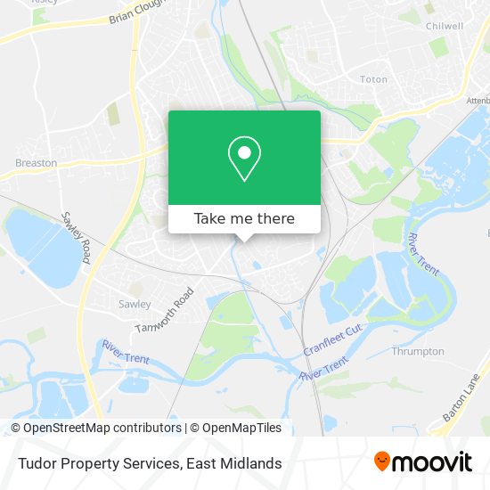 Tudor Property Services map