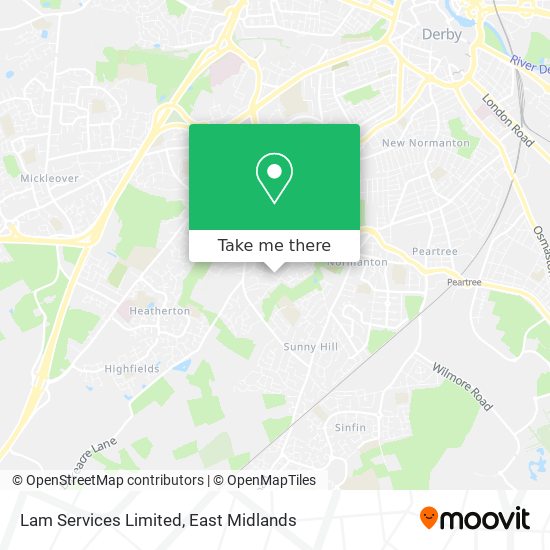 Lam Services Limited map