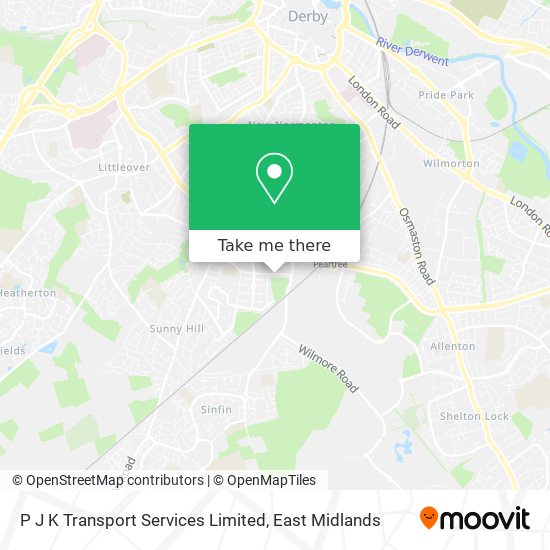 P J K Transport Services Limited map