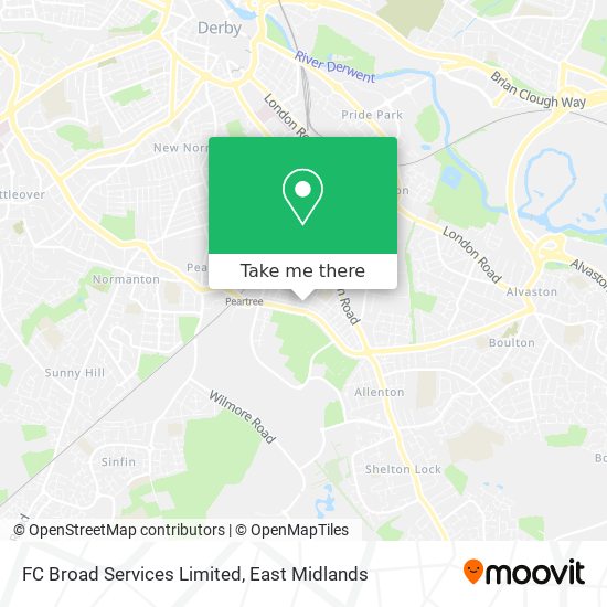 FC Broad Services Limited map