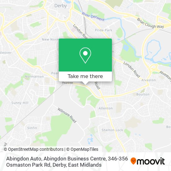 Abingdon Auto, Abingdon Business Centre, 346-356 Osmaston Park Rd, Derby map