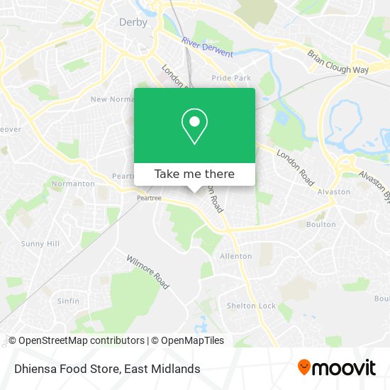 Dhiensa Food Store map
