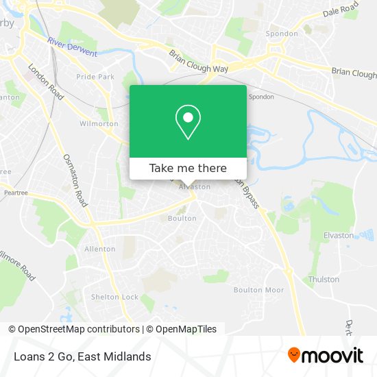 Loans 2 Go map