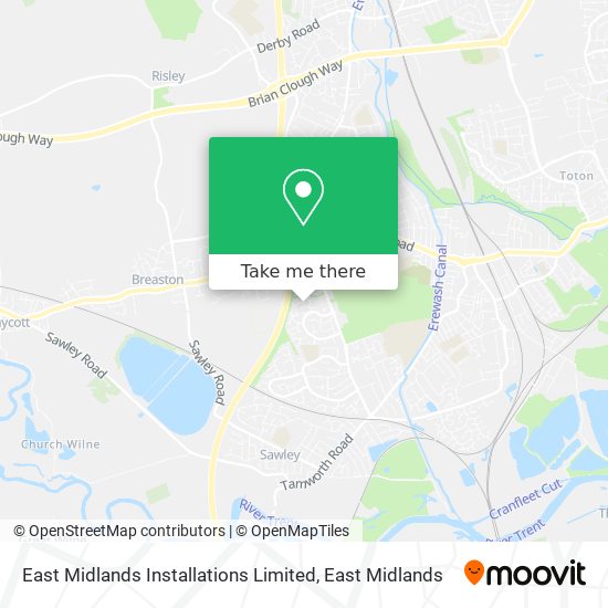East Midlands Installations Limited map