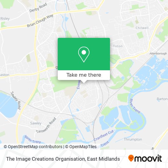 The Image Creations Organisation map