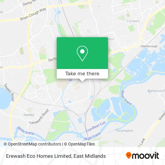 Erewash Eco Homes Limited map