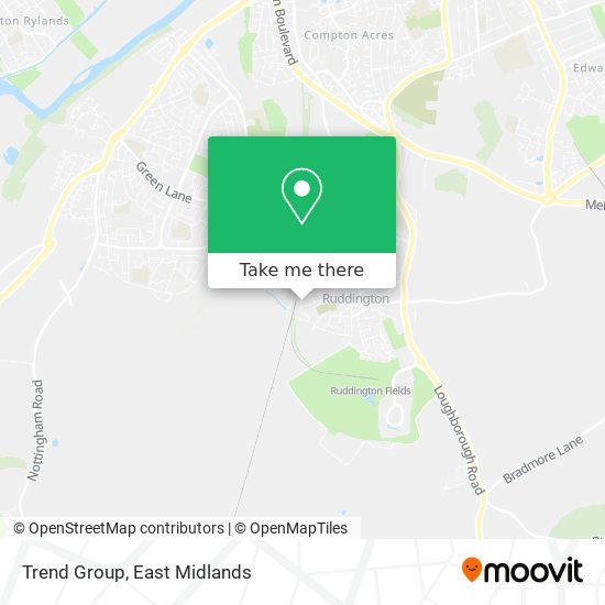 Trend Group map