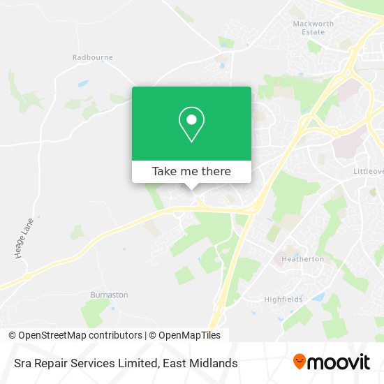 Sra Repair Services Limited map