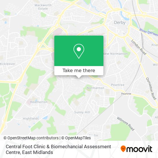 Central Foot Clinic & Biomechancial Assessment Centre map