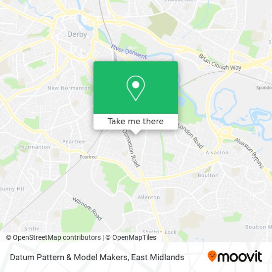 Datum Pattern & Model Makers map
