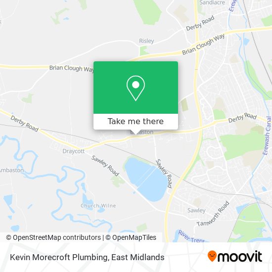 Kevin Morecroft Plumbing map