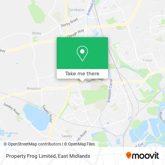 Property Frog Limited map