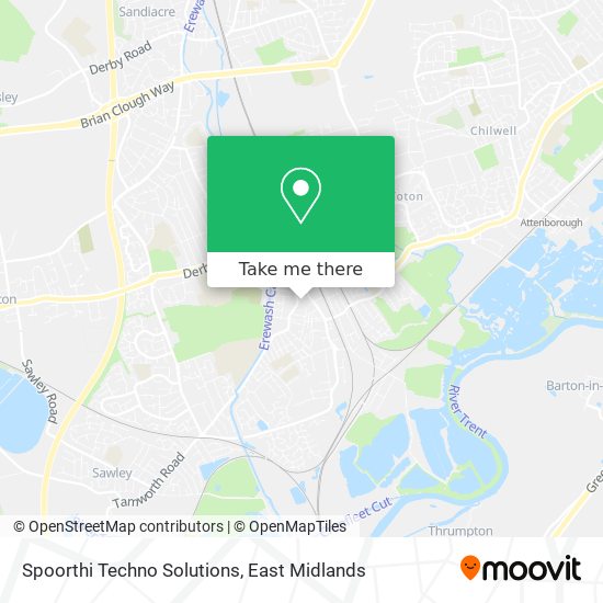 Spoorthi Techno Solutions map