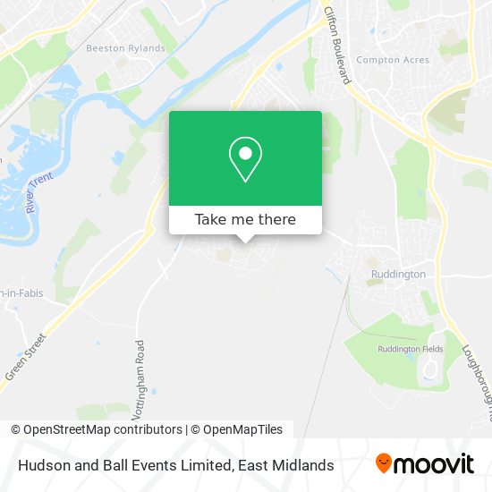 Hudson and Ball Events Limited map