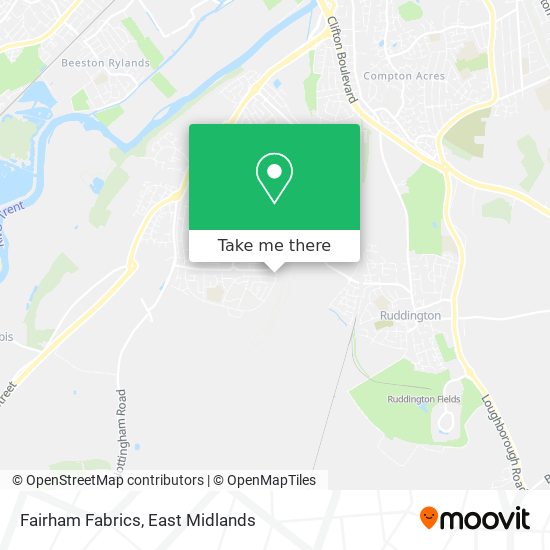 Fairham Fabrics map