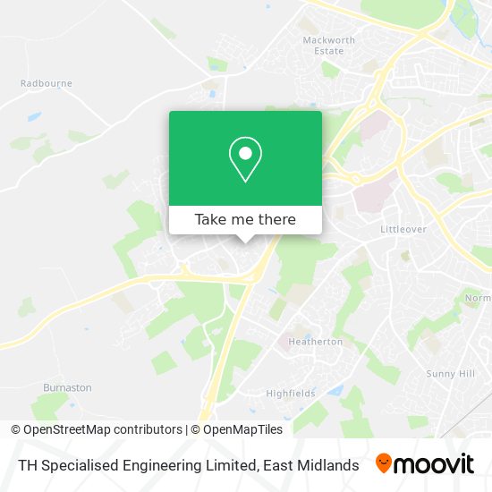 TH Specialised Engineering Limited map