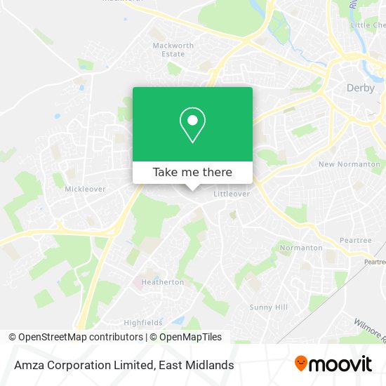 Amza Corporation Limited map