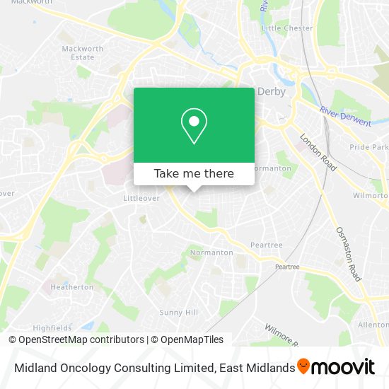 Midland Oncology Consulting Limited map