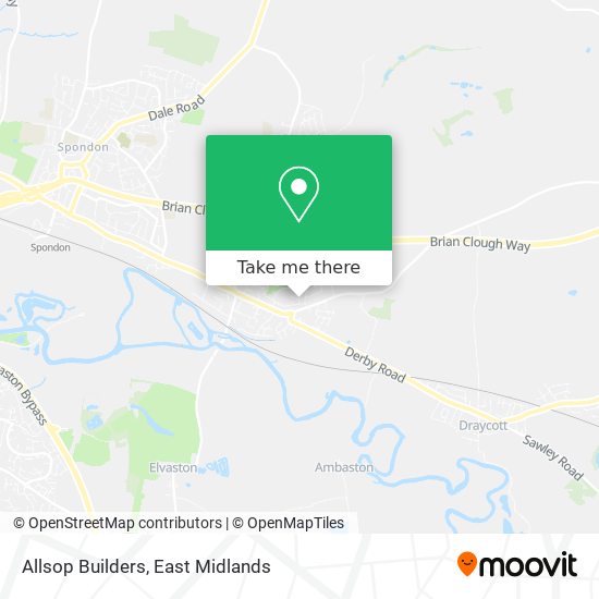 Allsop Builders map