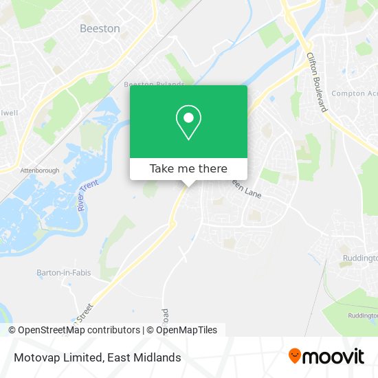 Motovap Limited map