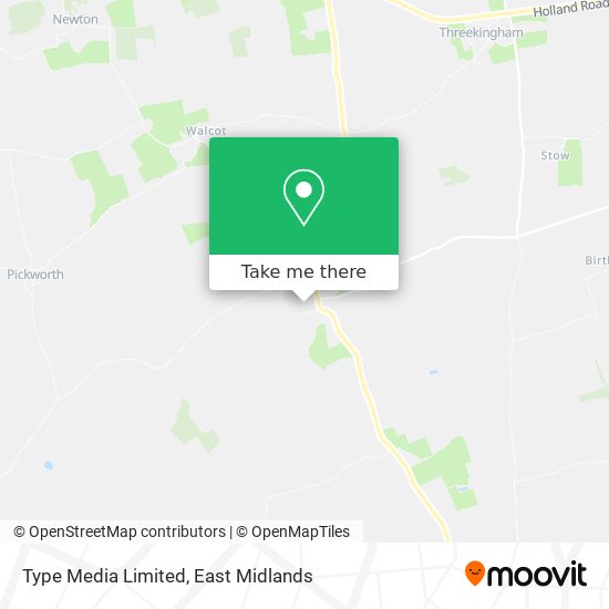 Type Media Limited map