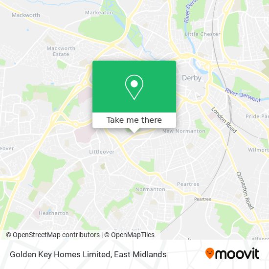 Golden Key Homes Limited map