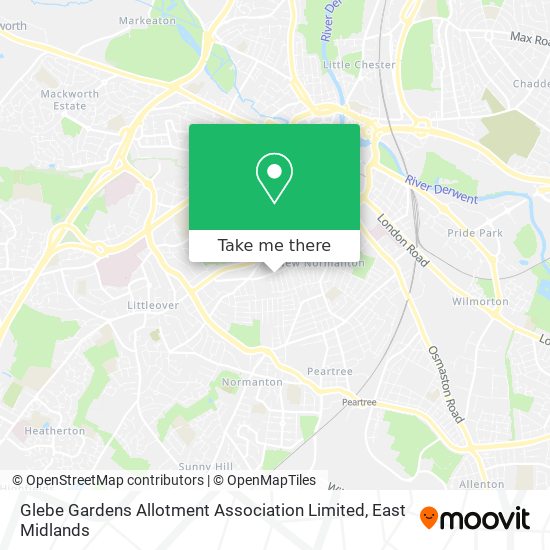 Glebe Gardens Allotment Association Limited map