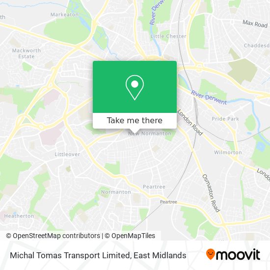 Michal Tomas Transport Limited map