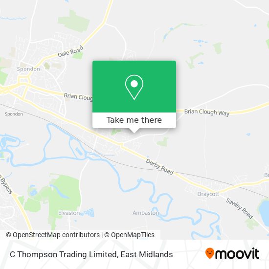 C Thompson Trading Limited map