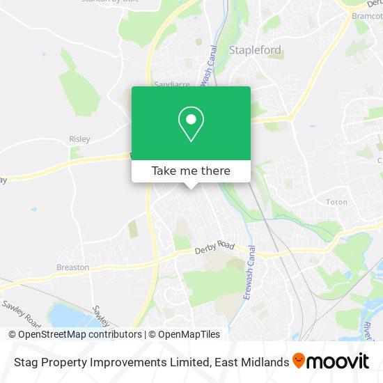 Stag Property Improvements Limited map