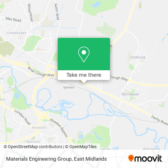 Materials Engineering Group map