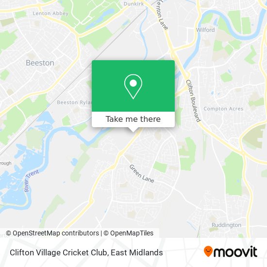 Clifton Village Cricket Club map