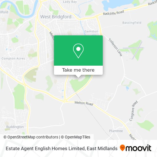 Estate Agent English Homes Limited map