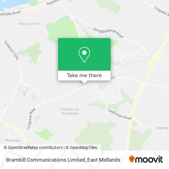 Brambill Communications Limited map