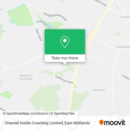 Channel Inside Coaching Limited map