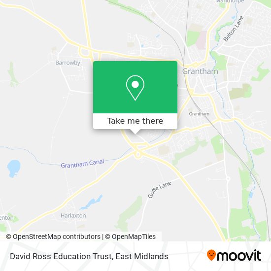 David Ross Education Trust map
